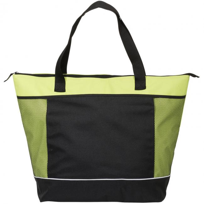 Printed Porter Polyester Shopping Cooler Tote | SilkLetter