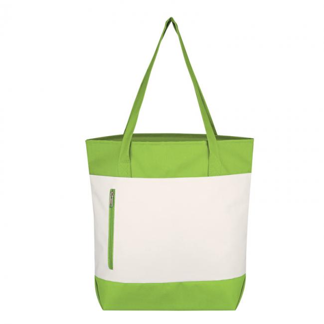 Custom Living Color Tote Bag SilkLetter