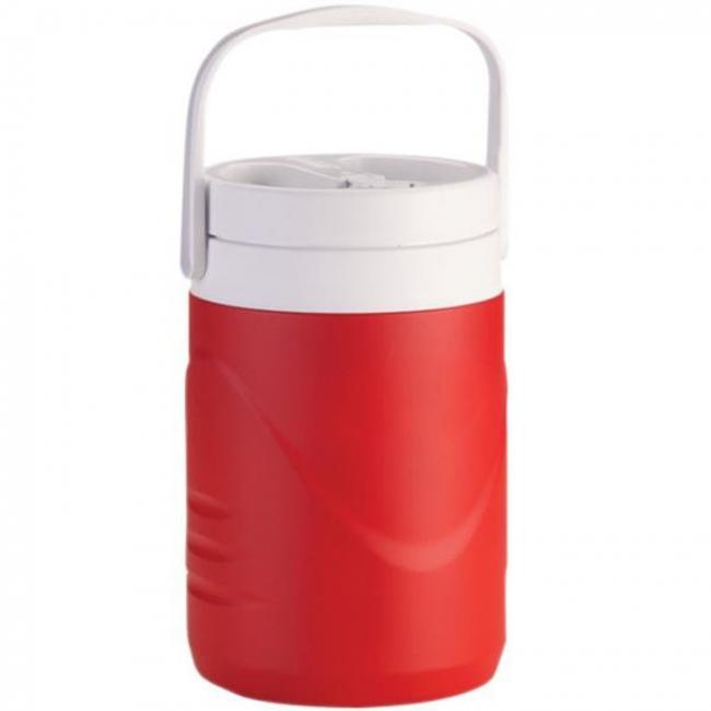Igloo 1Gallon Laguna Sport Beverage Jug With Hooks Red